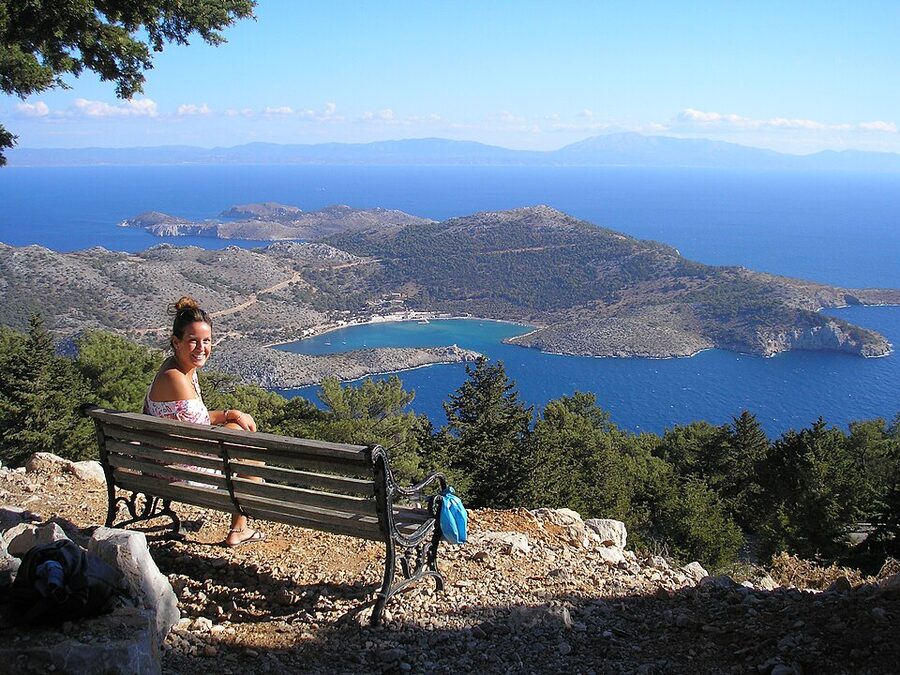 Symi island view Greece