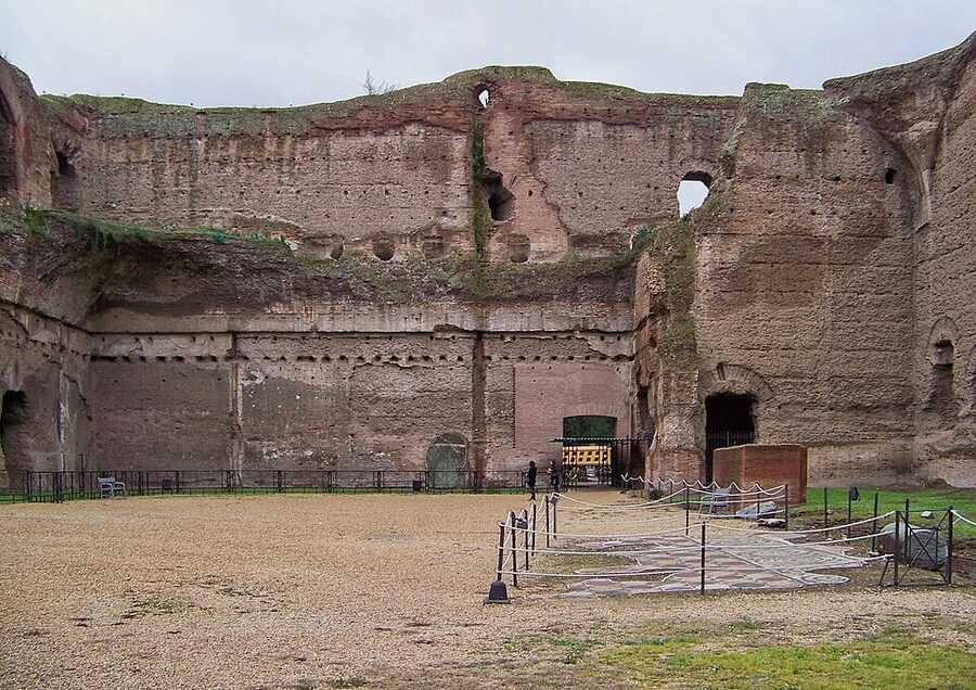 Baths of Caracalla ancient Roman ruins