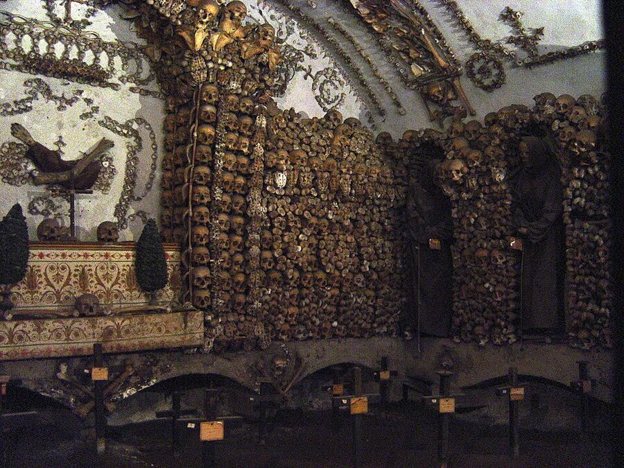 Capuchin Crypt bone chapel under Santa Maria della Concezione Rome