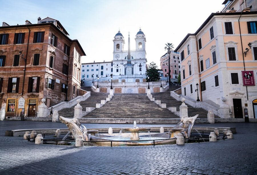 Spanish Steps and Piazza di Spagna Rome