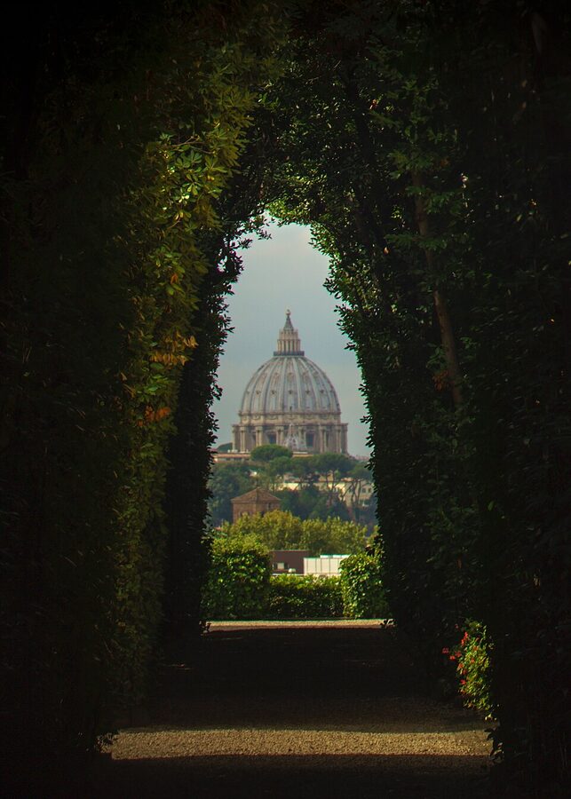 Knights of Malta keyhole Aventine Hill Rome