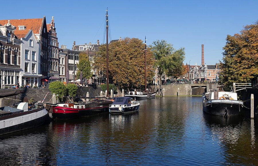 Delfshaven Aelbrechtskolk in Rotterdam