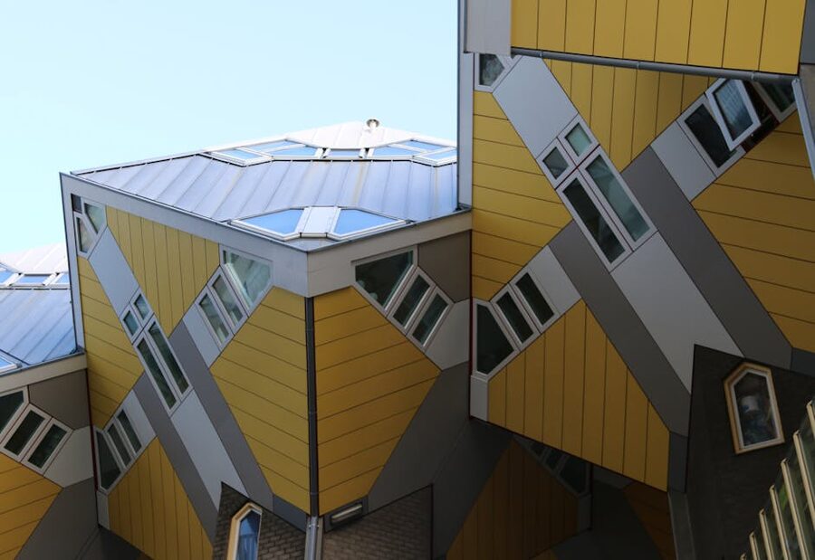 Cube Houses in Rotterdam by Piet Blom