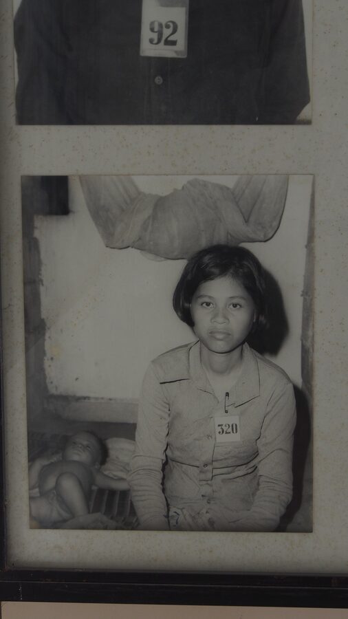 Tuol Sleng S-21 museum corridor interior