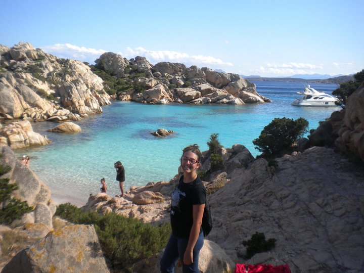 Cala Coticcio bay on Caprera island, sometimes called the Tahiti of Sardinia