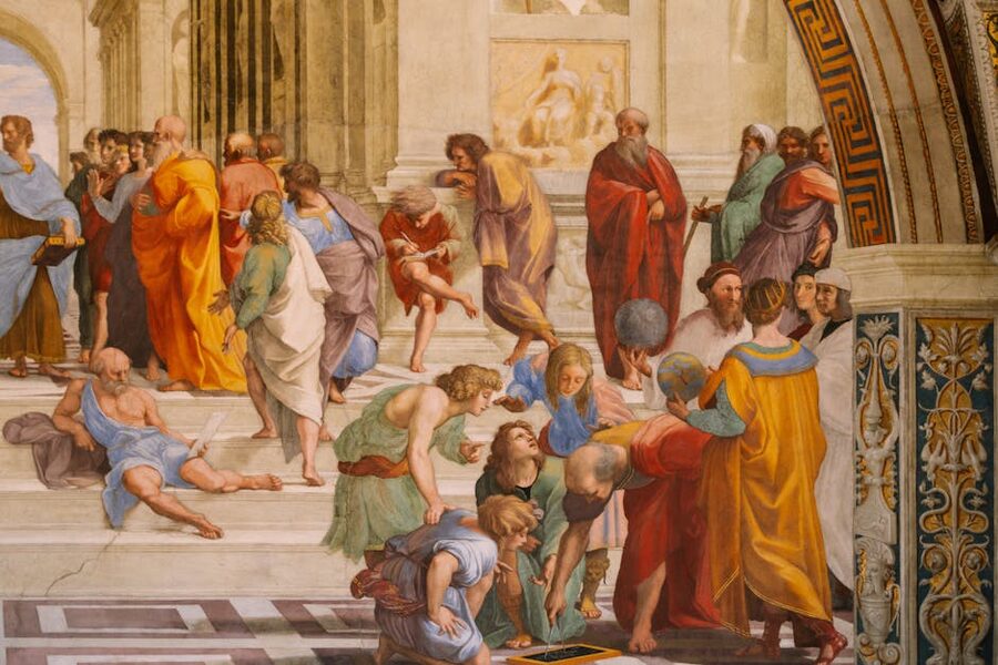 School of Athens fresco Apostolic Palace Vatican