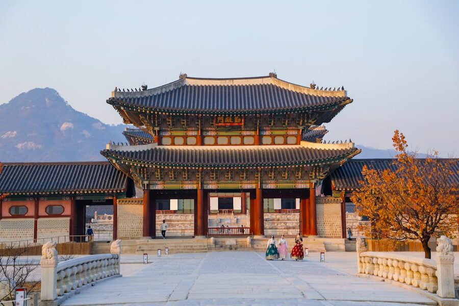 Gyeongbokgung Palace traditional architecture