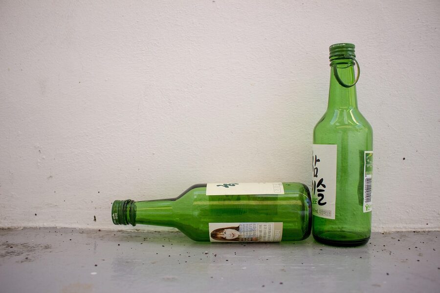 Soju drinking party in Korea