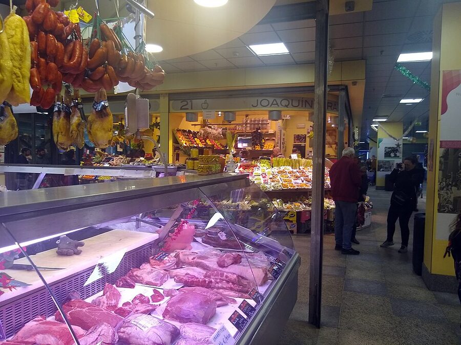 Mercado de la Encarnación inside the Setas