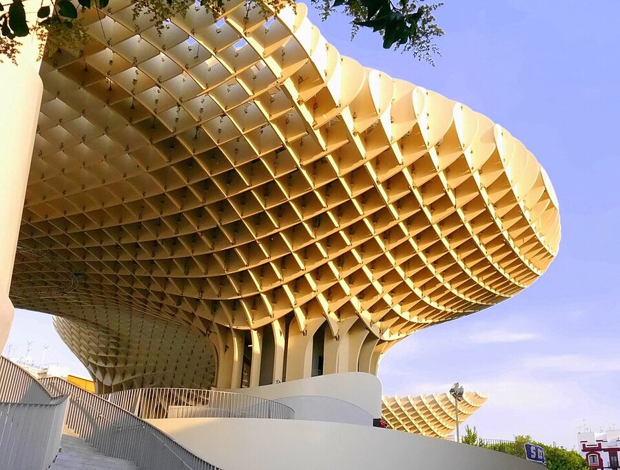 Mirador walkway curves on the Setas de Sevilla