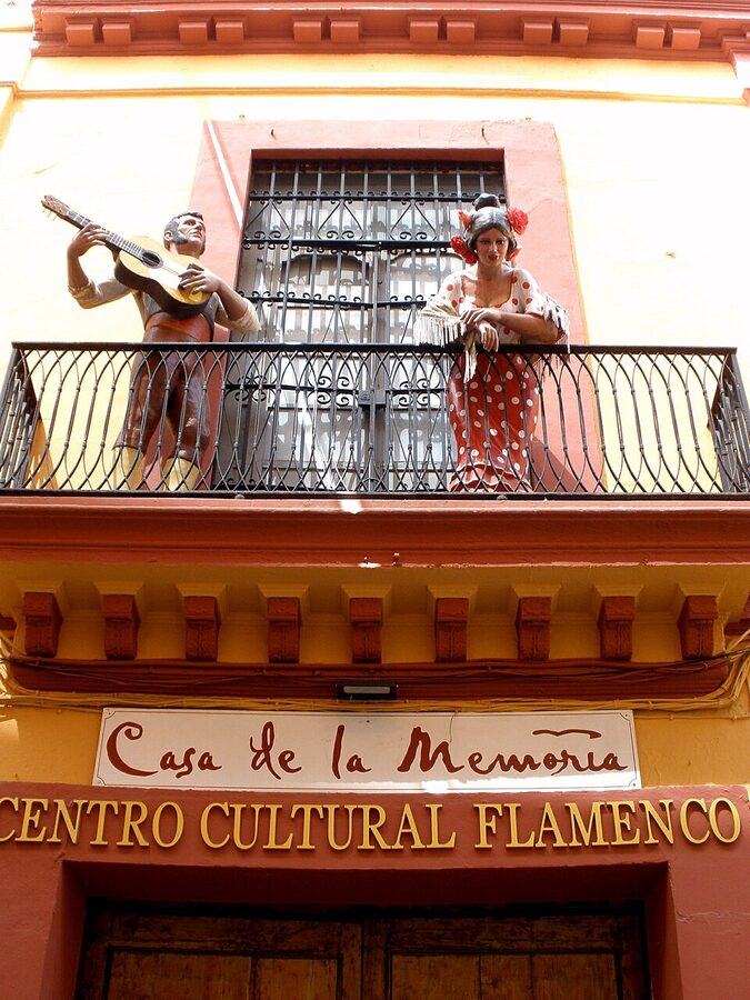 Casa de la Memoria flamenco venue exterior, Seville