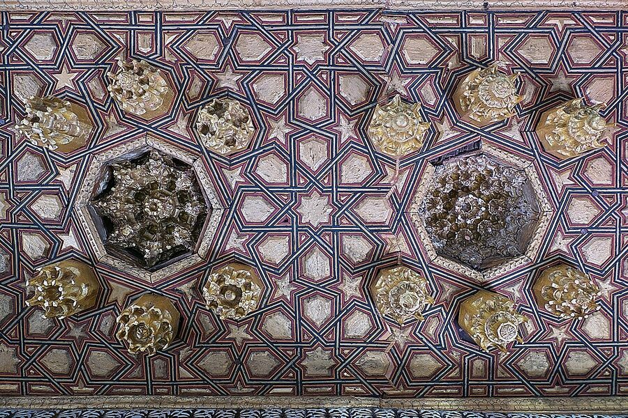 Casa de Pilatos coffered ceiling artesonado Seville
