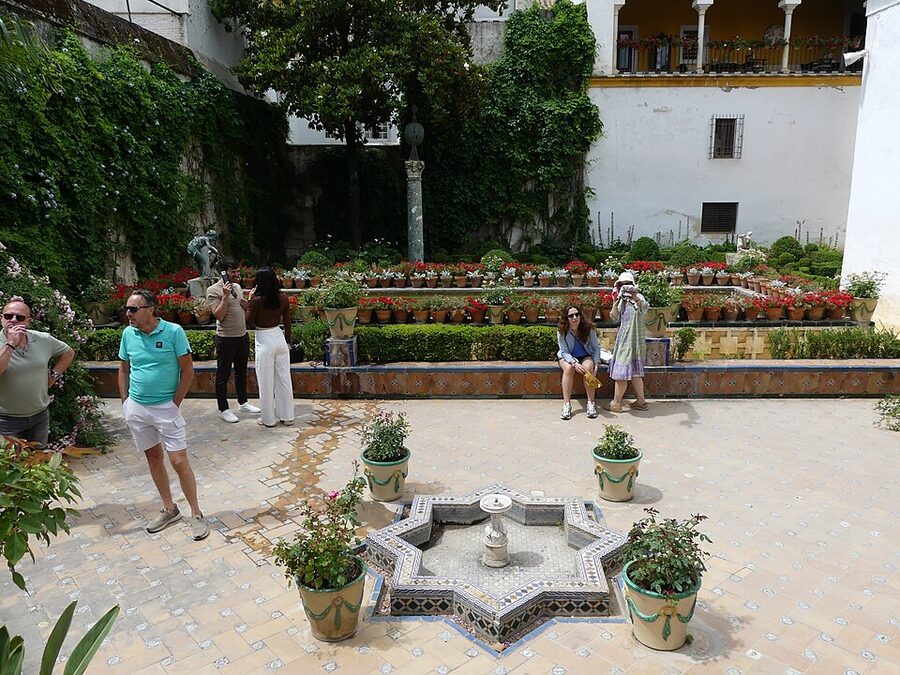 Casa de Pilatos Jardin Chico small garden Seville