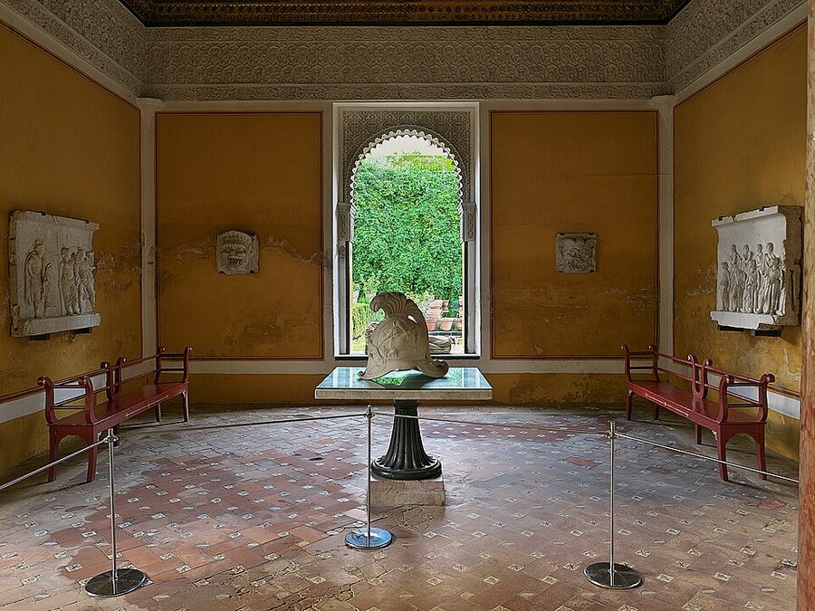 Salon Dorado gilded salon Casa de Pilatos Seville