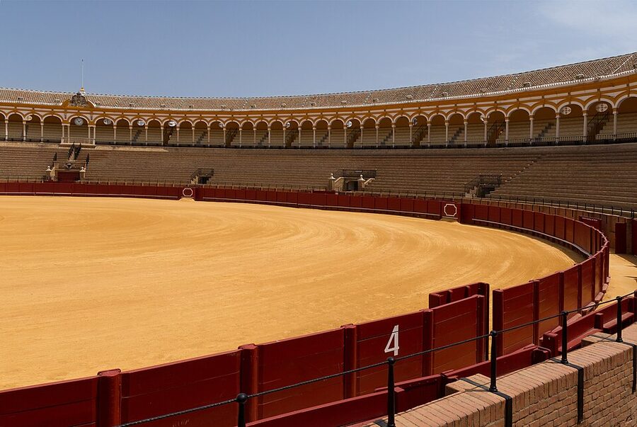 Real Maestranza bullring half ring Seville