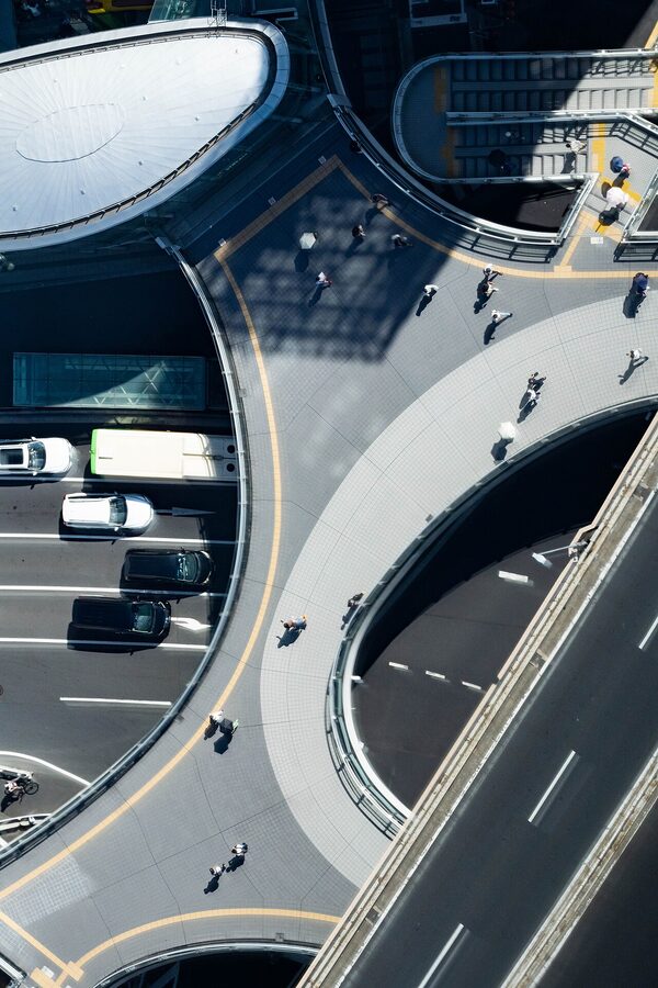 View from Shibuya Sky observation deck