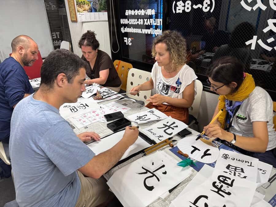 Shodo: a Japanese calligraphy and language experience in Tokyo - What to Expect from the Shodo Experience