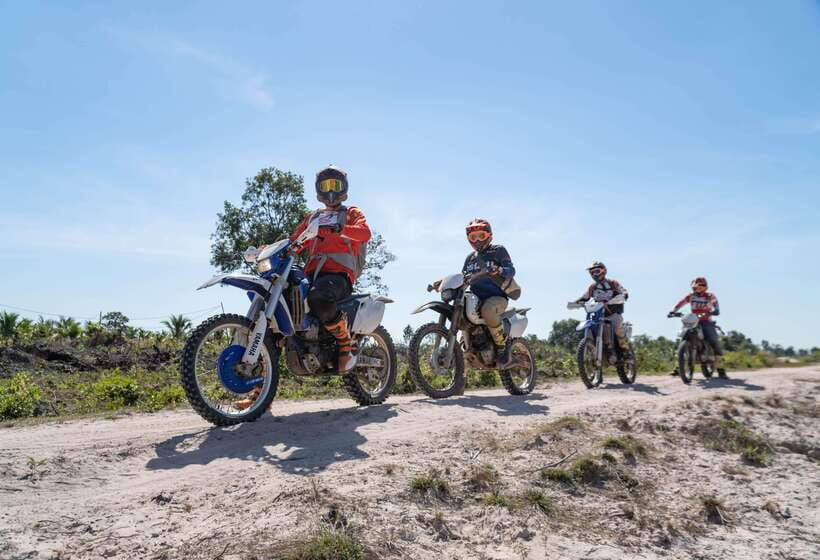 Siem Reap: Off-Road Ride Haft Day Tour - What the Itinerary Looks Like