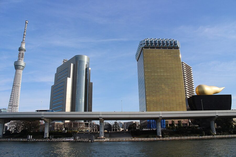 Tokyo Skytree tower daytime exterior