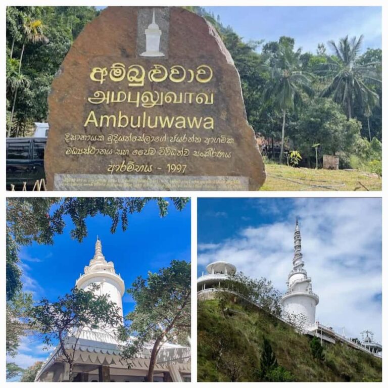 Sri Lanka kandy city by Tuk-Tuk with Ambuluwawa Tower - Who Will Love This Tour?