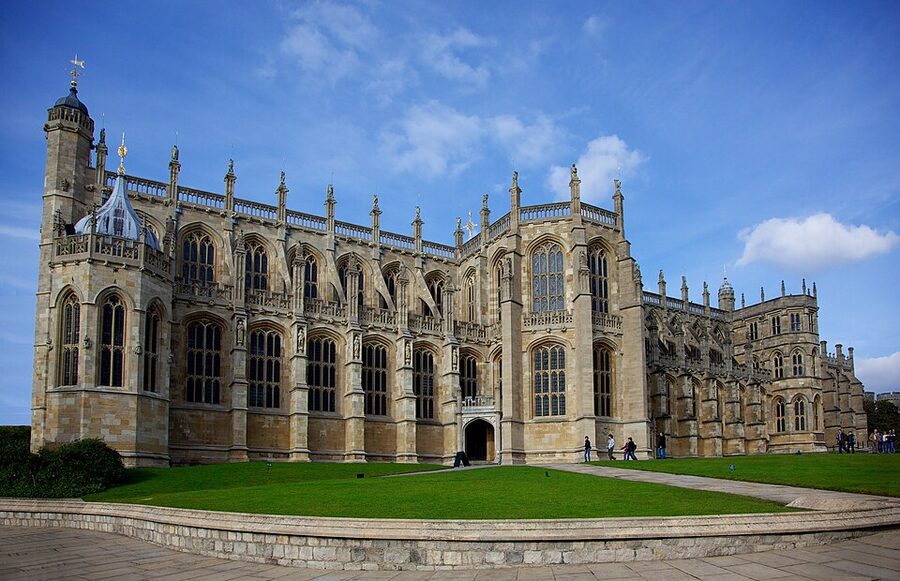 St Georges Chapel exterior at Windsor Castle