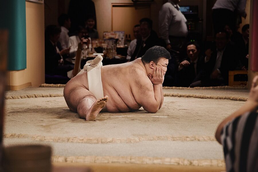 Sumo wrestler athlete man sports