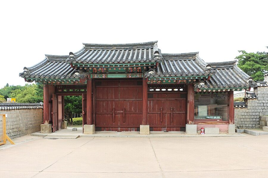 Gate at Suwon Hwaseong Fortress UNESCO site