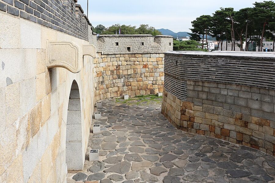 Hwaseomun West Gate Hwaseong Fortress Suwon