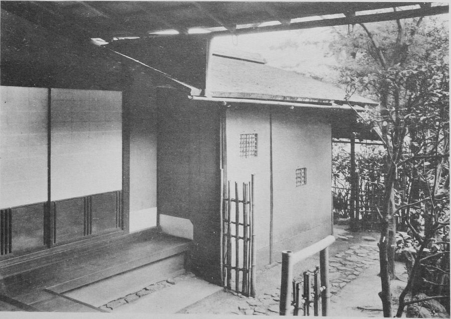 Taian teahouse at Myokian temple Kyoto designed by Sen no Rikyu