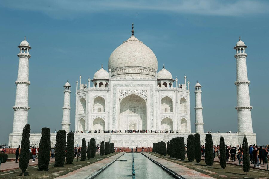 Taj Mahal main mausoleum Agra