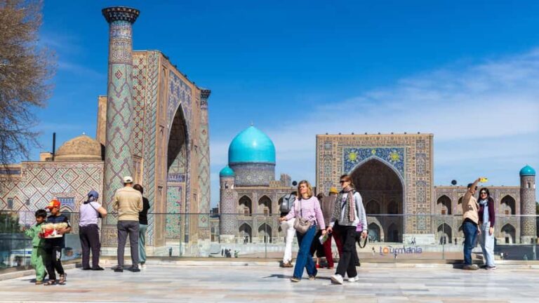 Tashkent: Samarkand 2-Day Tour with Hotel - First Impressions: Gur-e-Amir Mausoleum and Registan Square