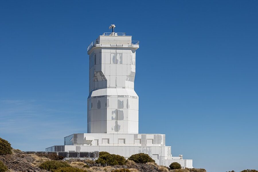 Teide Observatory telescope domes