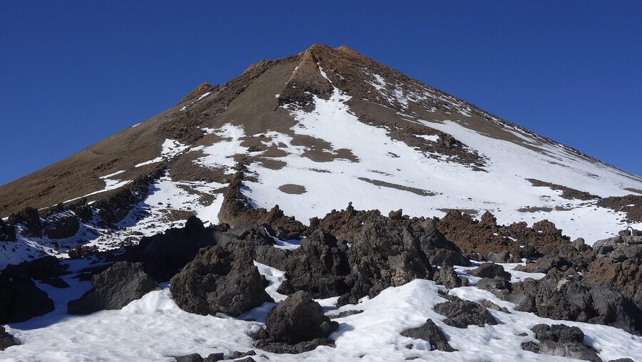 Pico del Teide summit close-up Tenerife
