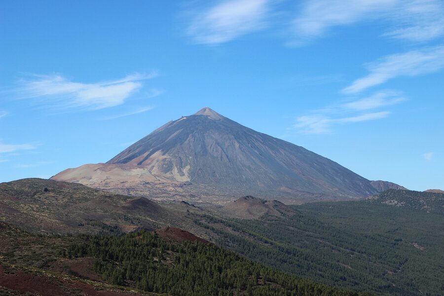 Mount Teide volcanic landscape Tenerife