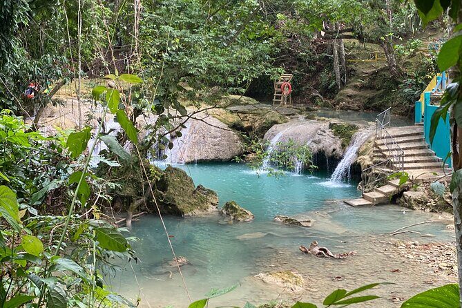 The Blue Hole Falls and Bamboo Rafting Tour from Montego Bay - The Sum Up