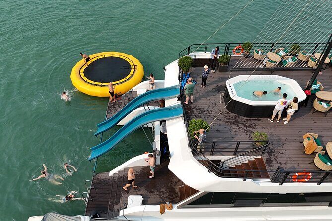 The Halong Catamaran Premium Cruise Day Trip, Outdoor Jacuzzi - FAQ