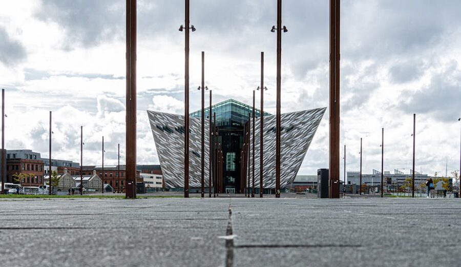 The Titanic Quarter in Belfast, location of the Game of Thrones production studios