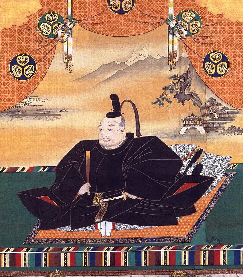Portrait of Tokugawa Ieyasu founder of the Tokugawa Shogunate