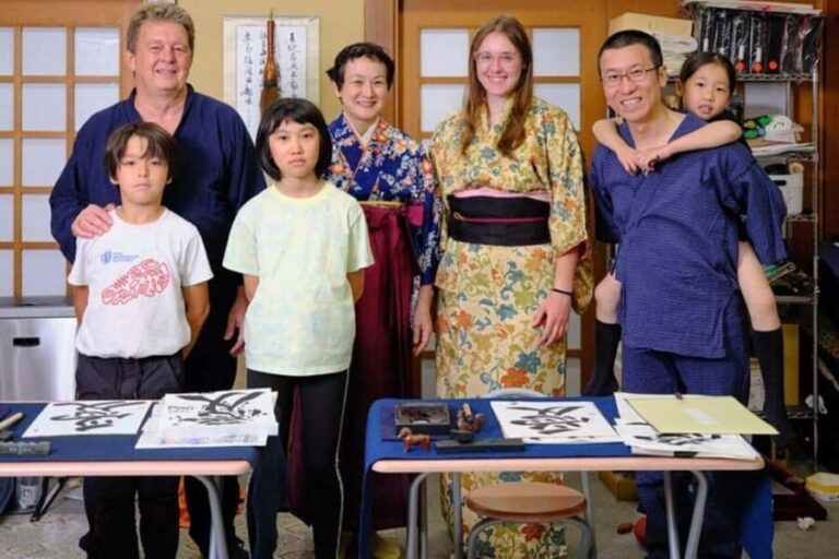 Tokyo 6hr Private Guided Tour and Calligraphy & Origami - Deep Dive into the Calligraphy & Origami Class