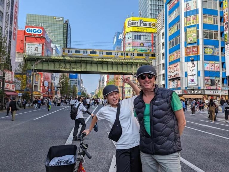 Tokyo Deep Inside Cycle Tour3 Hours Tour around Tokyo - The Itinerary in Detail