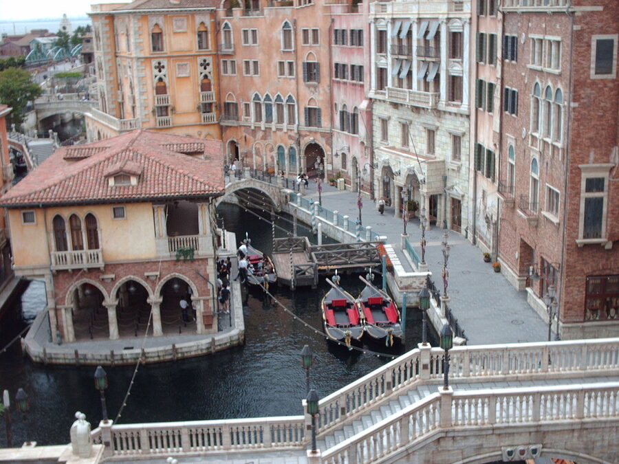 DisneySea Venetian Gondola area