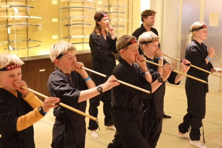 Tokyo: Kid-Friendly Ninja Class at the Samurai Ninja Museum - The Museum Tour and Additional Activities