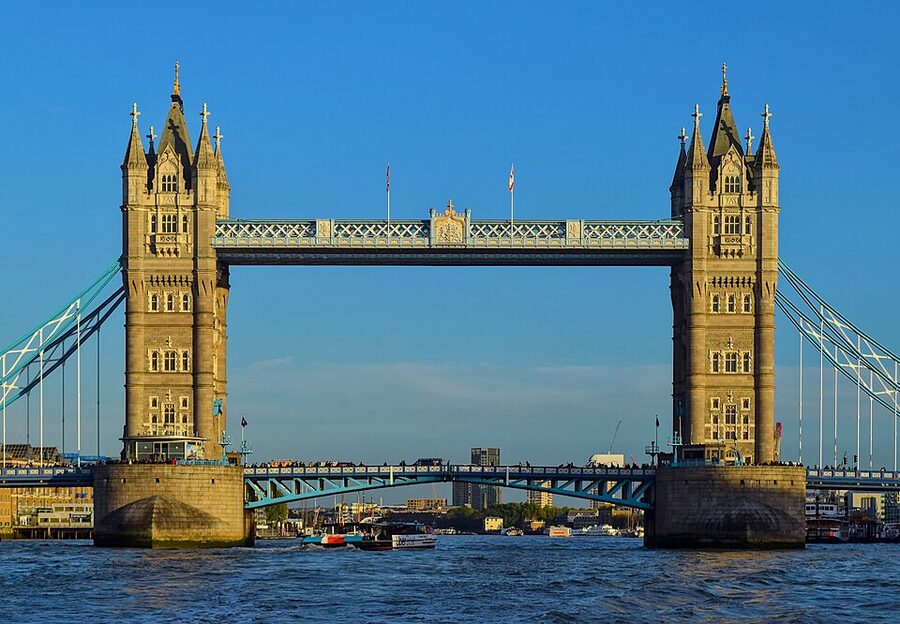Tower Bridge golden hour London