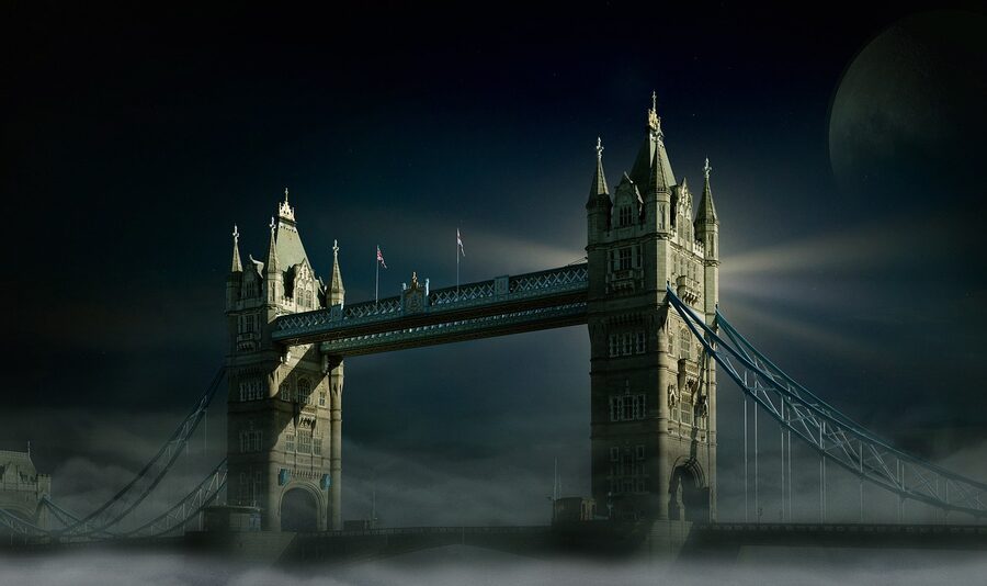 Tower Bridge twilight dusk London