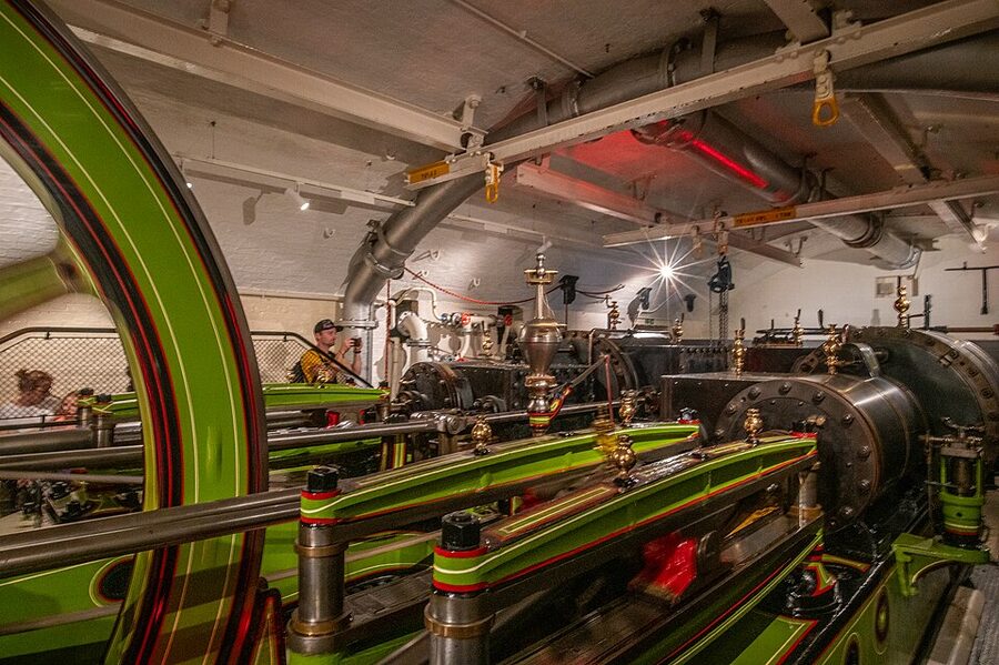 Tower Bridge Victorian engine rooms hydraulic London