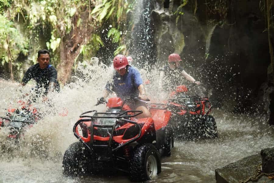 Ubud ATV through River, Cave, Waterfall & Rafting Package - Authentic Insights from Travelers