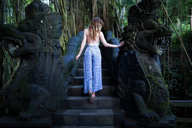 Ubud Waterfall and Tanah Lot Sunset Tour Packages - Passing Through Bali’s Art and Craft Villages