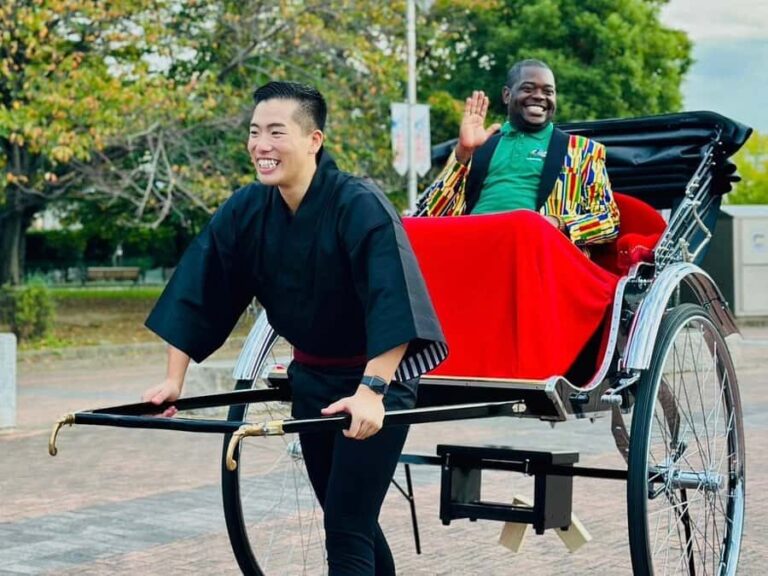 Uji: Ultimate Uji Discovery by Rickshaw with Tea Experience - The Itinerary: What Youll See and Experience