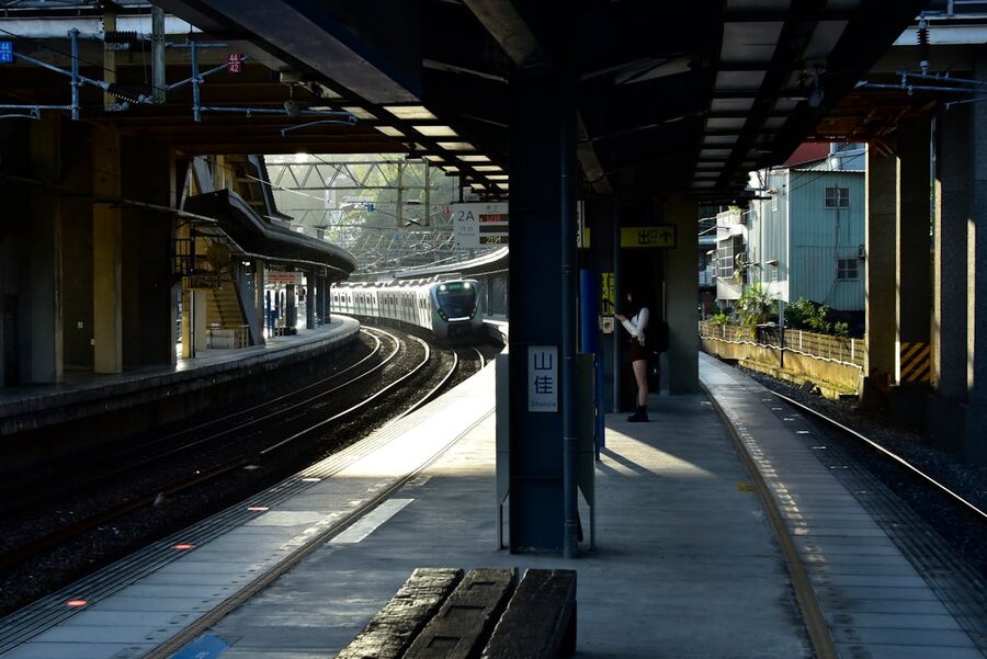 Train station in Japan