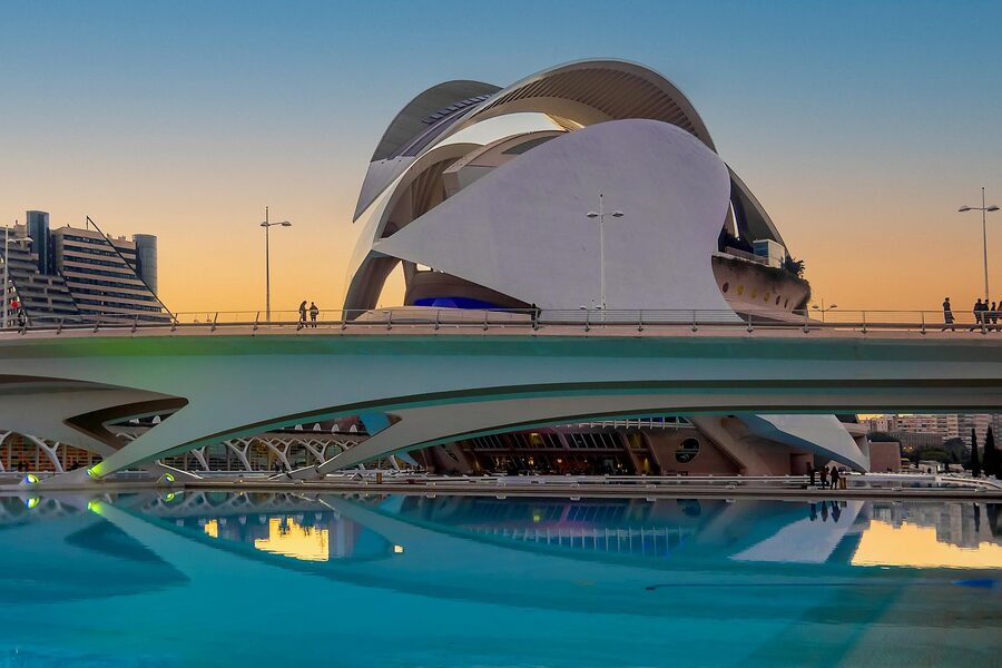 Valencia Palau de les Arts Reina Sofia opera house